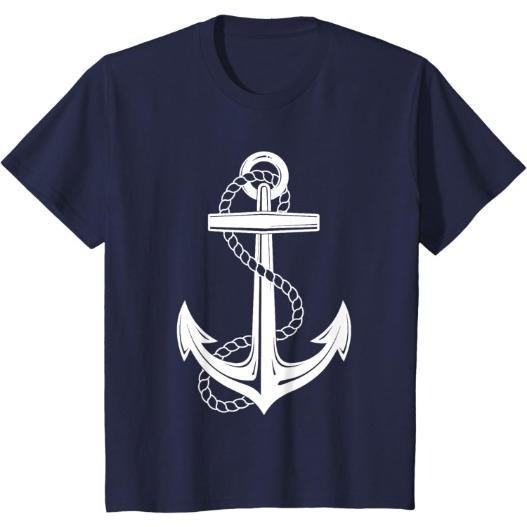 Sailor Costume Anchor Captain Sailing Men T-Shirt Made in USA Hoodie, Sweatshirt | GrindPrints.com