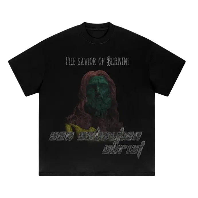 Saint Sebastian Christ Broken Print Graphics T-Shirt, Sweatshirt, Hoodie Size S- 3XL,Gift For Women Top Womenswear...