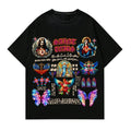 Saint Tears Gothic Y2K T-Shirt - Jesus & Angel Wings Christian Aesthetic Tee Hoodie, Sweatshirt | GrindPrints.com