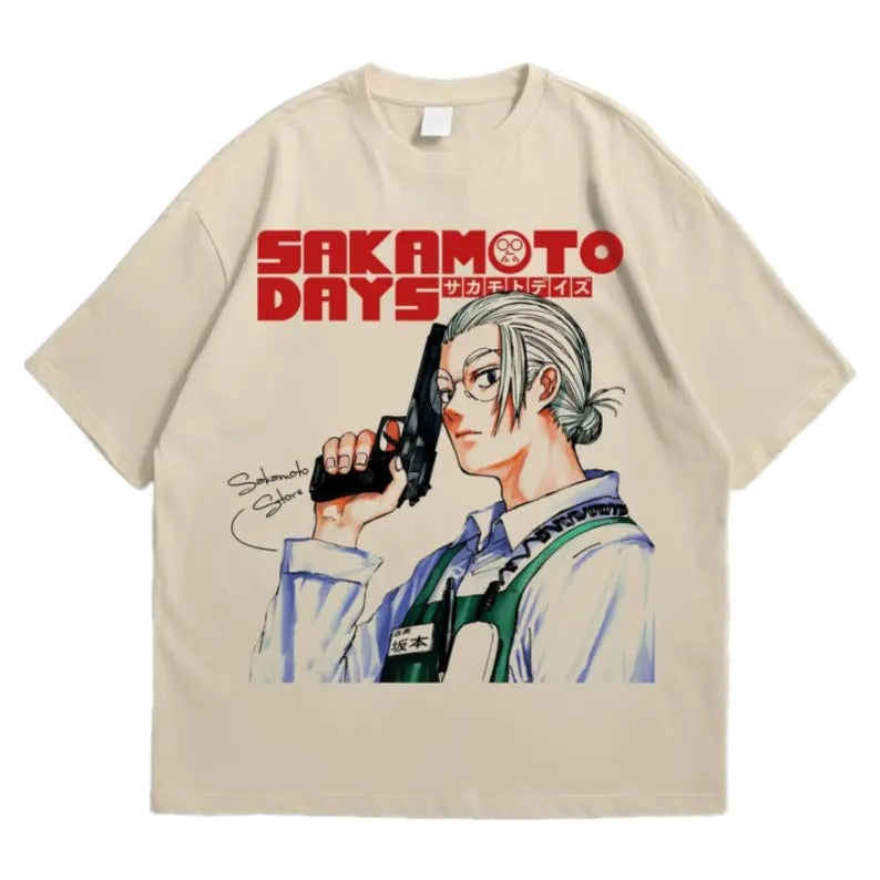 Sakamoto Days T-Shirt, Taro Sakamoto Merch