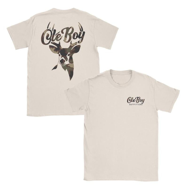 [Sale Up To 45%] Ole Boy Camo Deer Hunting T-Shirt