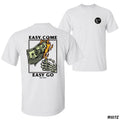 Sale Up 50% Easy Come Easy Go Skeleton Flaming Money Bold Edgy Fans Tiktok Shop Store T-Shirts, Hoodie, Sweatshirt