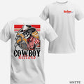 [Sale Up To 60%] Marlboro Cowboy Killer Vintage American Double Sided Shirt Casual Shirt Tops Menswear Crewneck Tropical...
