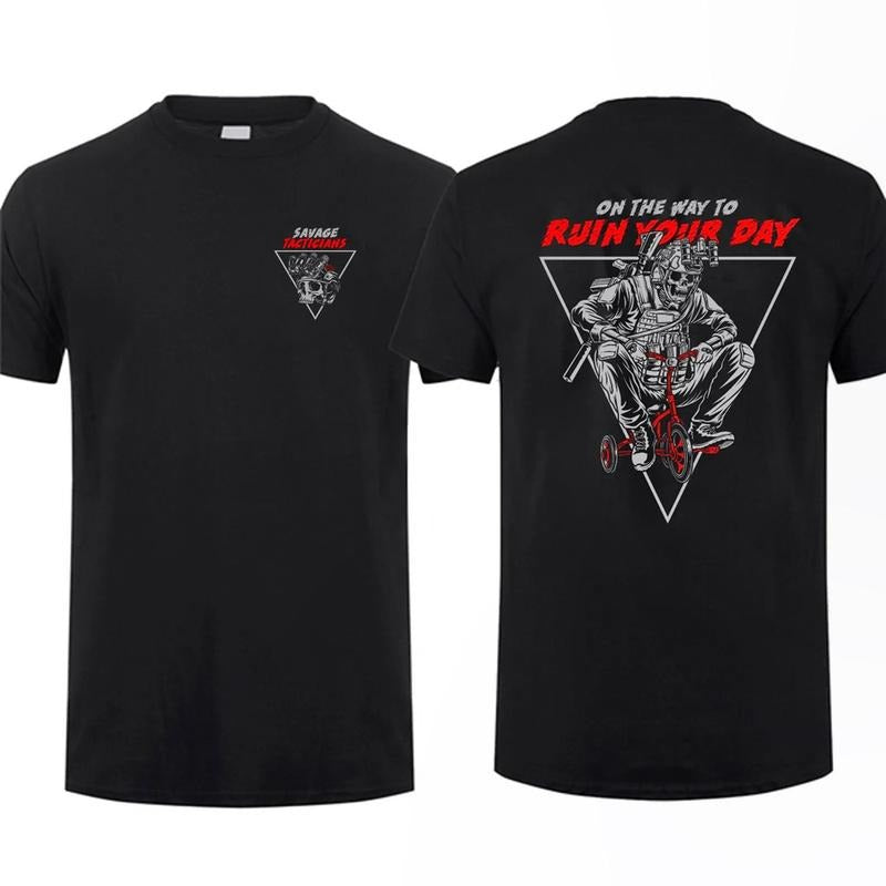 [Sale Up To 60%] On The Way To Ruin Your Day T-shirt For Men For Women Tops Underwear Menswear Streetwear Hoodie, Sweatshirt