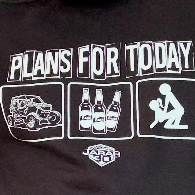 [Sale Up To 60%] Plan For Today T-shirt, Top Menswear Hoodie, Sweatshirt | GrindPrints.com