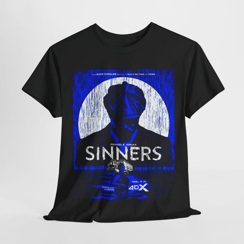 [Sale up to 50%] Sinners 2025 Action Movie Streetwear Unisex Graphic Short Sleeve T-Shirt Hoodie, Sweatshirt