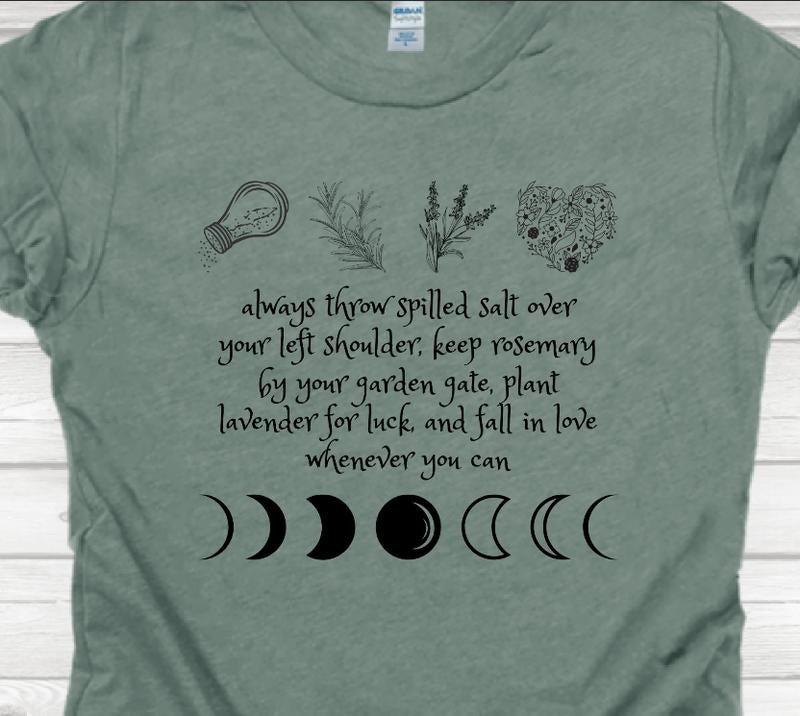 Salt Rosemary Lavender Love T-shirt Hoodie, Sweatshirt | GrindPrints.com