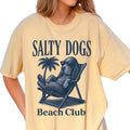 Salty Dogs Beach Club Bassett Hound Shirt ~ Relaxed Fit Printed USA Womenswear Casual Comfort Cotton Top Athletic Boho Chic T-Shirts, Hoodie, Sweatshirt