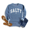 Salty Sweatshirt, Beach Sweatshirt, Beach Lover Giftful, Summer Crewneck, Vacation Sweatshirt, Beachful Flamingo Shirt,...