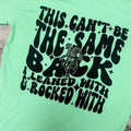Same Back Graphic Tee Hoodie, Sweatshirt | GrindPrints.com