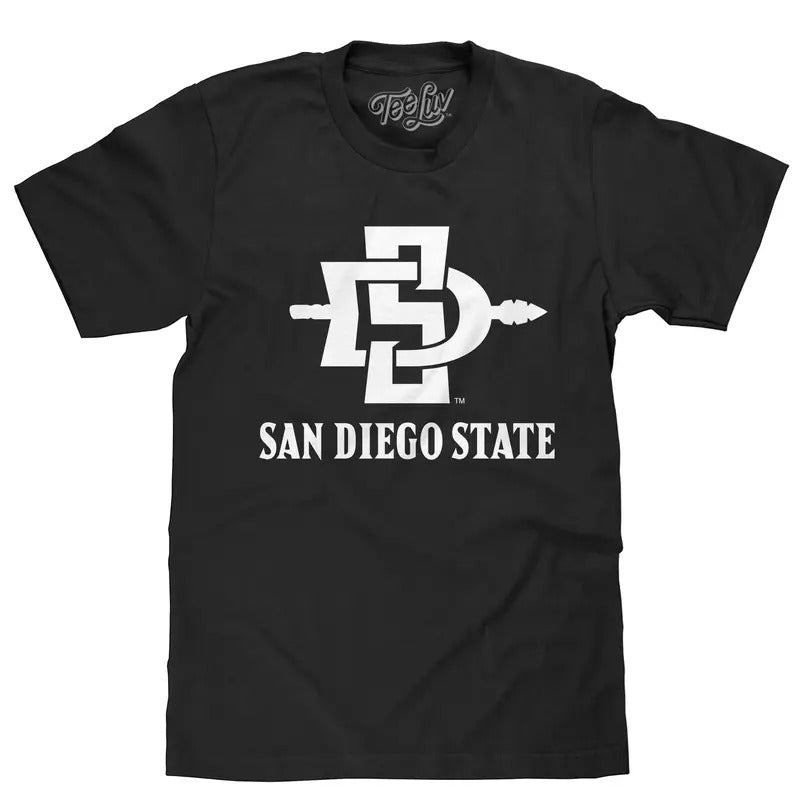 San Diego State University Aztecs T-Shirt - Black Hoodie, Sweatshirt | GrindPrints.com