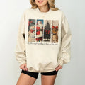 Santa Claus Christmas Sweatshirt, It's the most wonderful time of the year Sweatshirt, Santa Merry Christmas, Xmas Women...