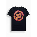 Santa Cruz Men's Flame Ringed Dot T-Shirt - Multicolor Hoodie, Sweatshirt | GrindPrints.com