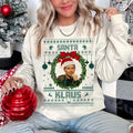 Santa Klaus Chirstmas Sweatshirt, Klaus Mikaelson shirt for women ,Vintage Movie Shirt, Perfect Christmas Gift Casual...