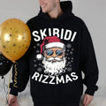 Santa Skibidii Rizzmas Tshirt Sweatshirt Hoodie, Merry Christmas, Christmas Party Shirt, Sigma Cool Santa, Unisex Sweater...