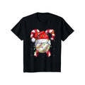 Santa Sports Candy Cane Christmas Baseball Player Men T-Shirt made in usa Hoodie, Sweatshirt | GrindPrints.com