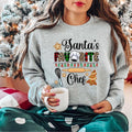 Santa's Favorite Chef Sweatshirt, Christmas Chef Sweater, Chef Winter Holiday Hoodie, Foodie Gift Sweatshirt, Unisex...