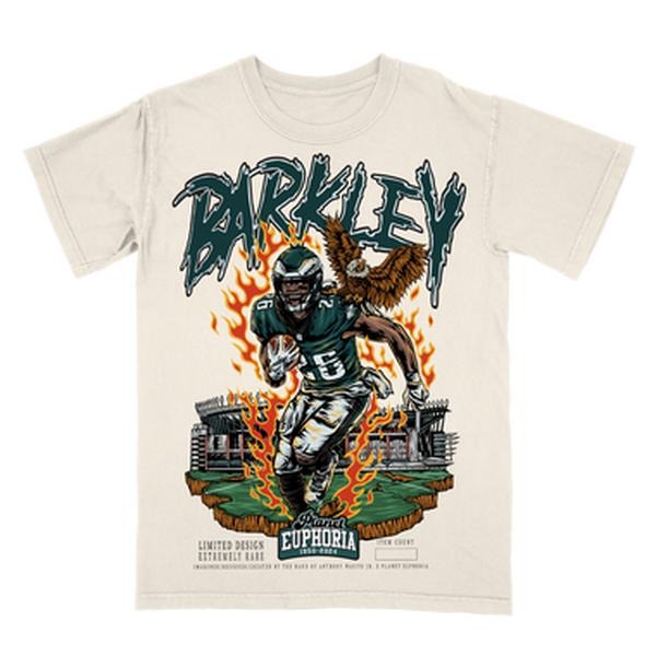 Saquon Barkley Teestyle{n002}2 T-Shirts, Hoodie, Sweatshirt | GrindPrints.com