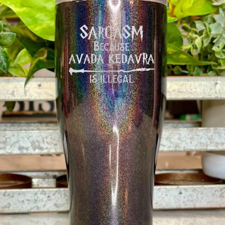 Sarcasm Because Avada Kedavra Is Illegal T-Shirts, Hoodie, Sweatshirt | GrindPrints.com