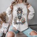 Sarcasm Funny Adult Mombie Girl Sweatshirt, Attitude Snarky Sarcastic Sayings Shirt, Full Sizes, Full Colors Hoodie