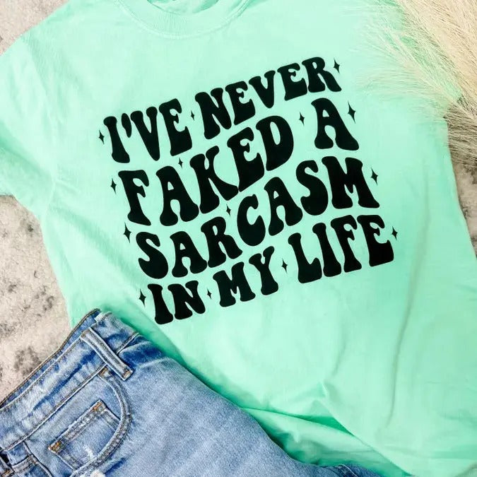 Sarcasm Graphic Tee Hoodie, Sweatshirt | GrindPrints.com