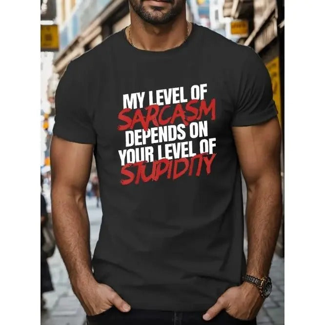 Sarcasm Print Short Sleeve Comfy Casual Breathable Tops Fitness Training Jogging Outdoor Activities Summer Made USA T-Shirts, Hoodie, Sweatshirt