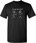 Sarcastic Humor Shirts, I Got Your Back Stick Figure Graphic Friendship Novelty Sarcastic Funny T-Shirt Menswear Top...