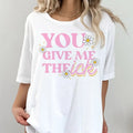 Sarcastic Tshirt You Give Me The Ick Tee Funny You Give Me the Ick T-Shirt Hilarious Graphic Top Womens Snarky Top...