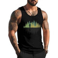 Sasquatch Yeti Reflection Forest Trees Conspiracy Bigfoot Unisex Tank Top, Cotton, Size S-3XL T-Shirts, Hoodie, Sweatshirt