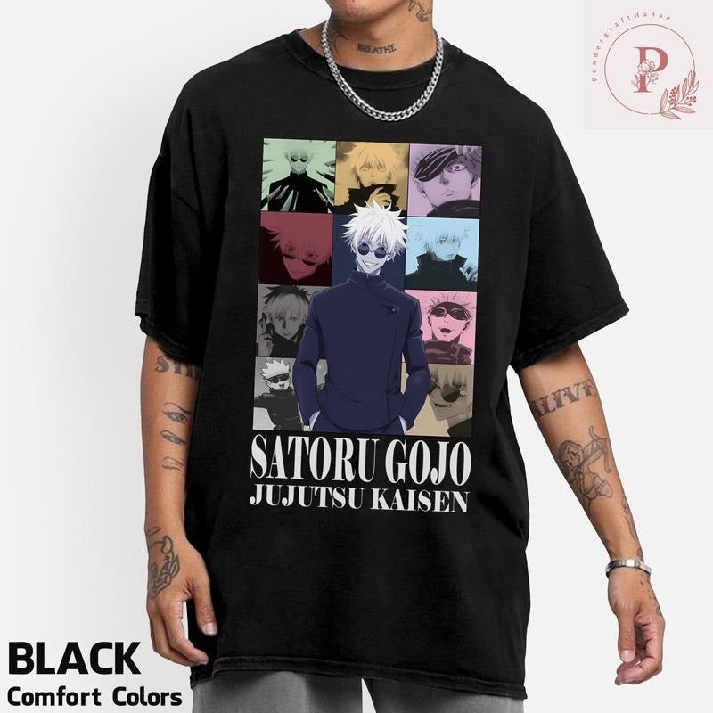 Satoru Gojo Tour Anime Shirt, Gojo Shirt, Anime Manga Shirt, Anime Lovers Shirt Hoodie, Sweatshirt | GrindPrints.com