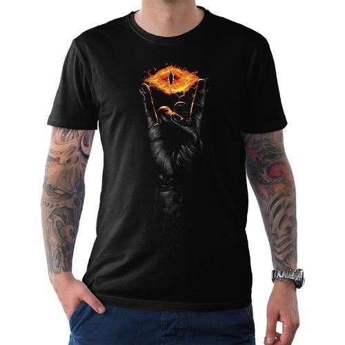 Sauron Rock N Roll T-Shirt, Men's Women's made in usa Hoodie, Sweatshirt | GrindPrints.com