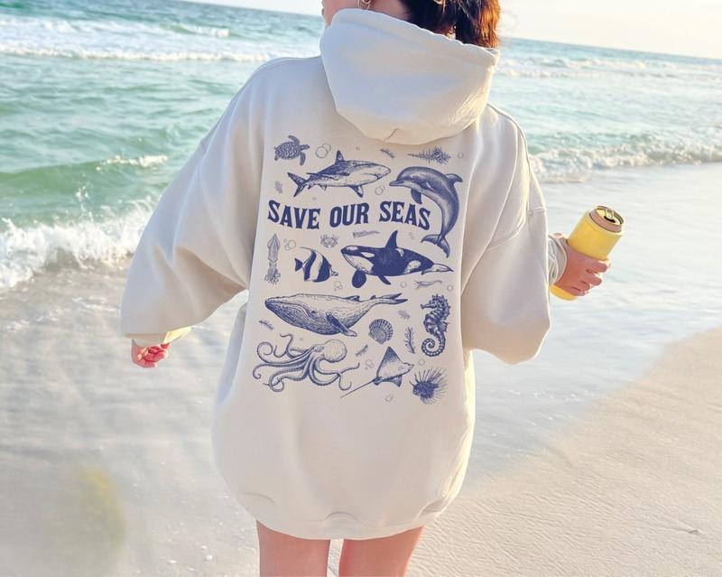 Save Our Seas Ocean Life Beach Vsco Summer Tumblr Sweat T-Shirts, Hoodie, Sweatshirt