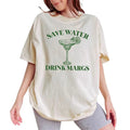 Save Water Drink Margs Shirt, Margarita Bachelorette Tee, Funny Tequila Graphic Printed Tee, Bachelorette Shirt, Summer...