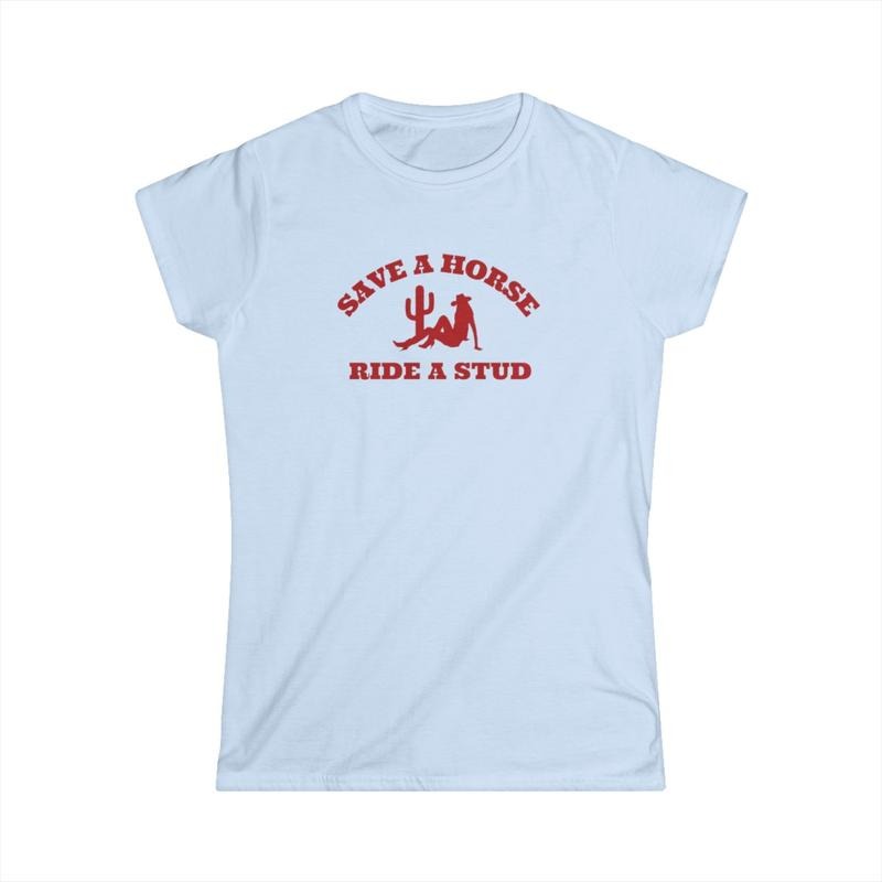 Save a Horse, Ride a Stud Women's Tee Hoodie, Sweatshirt | GrindPrints.com