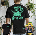 Save the Turtles Unisex Comfort Colors Tshirt Hoodie, Sweatshirt | GrindPrints.com