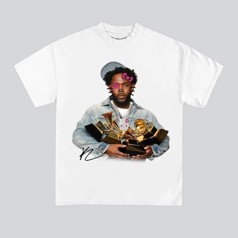 Say Drake K Dot Kitty Super Star Graphic Rap Tee Shirt 5x cahmps Top Streetwear New Design Halftimee Hoodie, Sweatshirt
