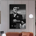 Scarface The World is Yours Classic Movie Posters and Prints Tony Canvas Painting Wall Art for Living Room Home Decor Art...