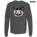 Scary Disco Jack O Lantern Long Sleeve Comfort Colors T-Shirt 'NLB' Hoodie, Sweatshirt | GrindPrints.com