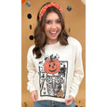 Scary Skeleton Graphic Sweatshirt T-Shirts, Hoodie | GrindPrints.com