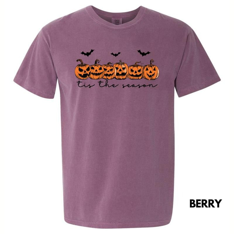 Scary Spooky Pumpkin Season Comfort Colors T-Shirt 'NLB' Hoodie, Sweatshirt | GrindPrints.com