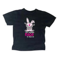 Scene Clothing Funny Happy Bunny Baby Tee, Gothic Emo Girl Top, Casual Cotton Short Sleeve, Fitted Crew Neck, Summer...