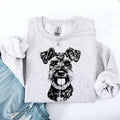 Schnauzer, Pet, Dog Breed Sweatshirt, Crew Neck, Women's, Crewneck T-Shirts, Hoodie | GrindPrints.com