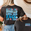 School Nurse T-shirt, Nurse Gift, Saving The World One Ice Pack At A Time, Nurse Appreciation Gift, Nurse Week Shirt...