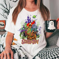 Scooby Doo Halloween, Horror Movie Shirt, Scooby Doo Movie Tee, Unisex Short Sleeve Tee Top Womenswear Hoodie, Sweatshirt