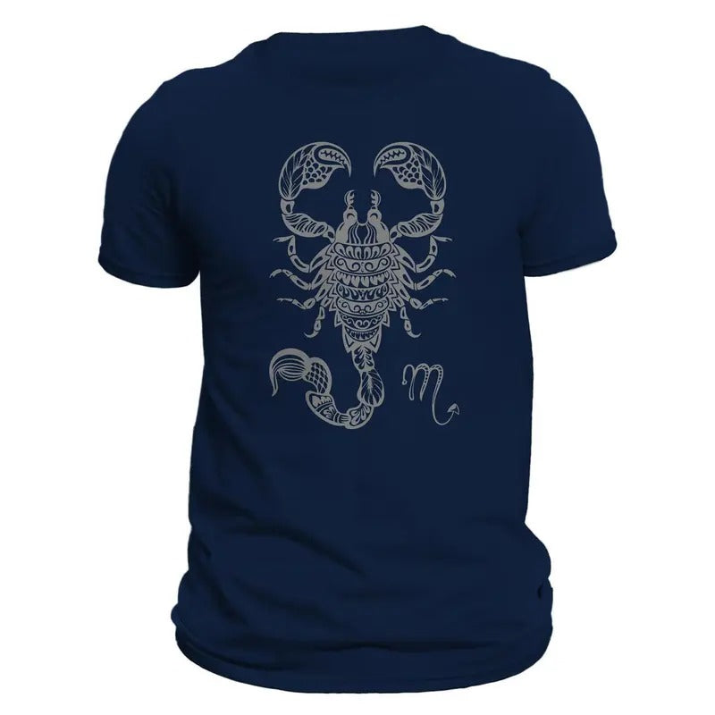 Scorpio Zodiac Sign Horoscope T-Shirt Hoodie, Sweatshirt | GrindPrints.com