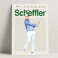 Scottie Scheffler Poster, Golf Poster, Modern Golf Print, Minimalist Golf Wall Art for Office, Golf Bedroom Decor, Golf...
