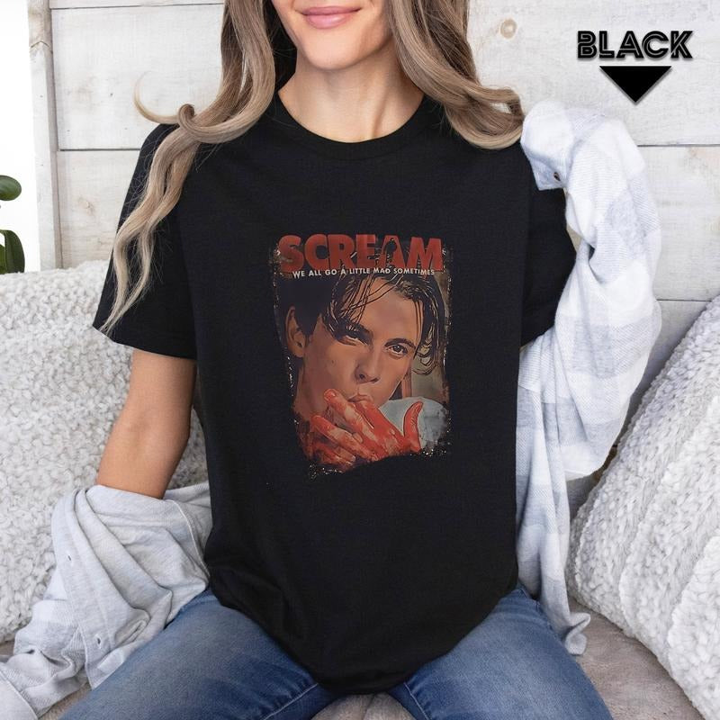 Scream Billy Loomis Shirt, Billy Loomis Shirt, Lets Watch Scary Movies Shirt, Horror Movie Tshirt, Scream Movie...