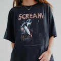 Scream Vintage Halloween Tshirt, Halloween Shirt, Ghostface Shirts, Horror Movie Tee, Halloween Party Hoodie, Sweatshirt