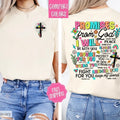 Scripture Shirt Comfort Colors, Christian Tees for Women, Religious Tshirts Hoodie, Sweatshirt | GrindPrints.com