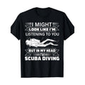 Scuba Diving Ocean Swimmer Lover Underwater Diver T-Shirt 100% Cotton - Made in USA Hoodie, Sweatshirt | GrindPrints.com